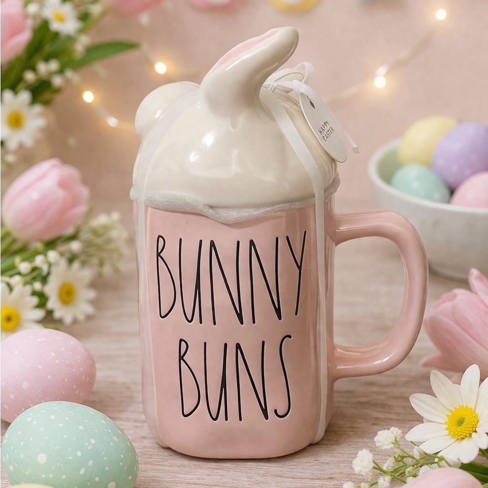 Rae Dunn BUNNY BUNS Mug